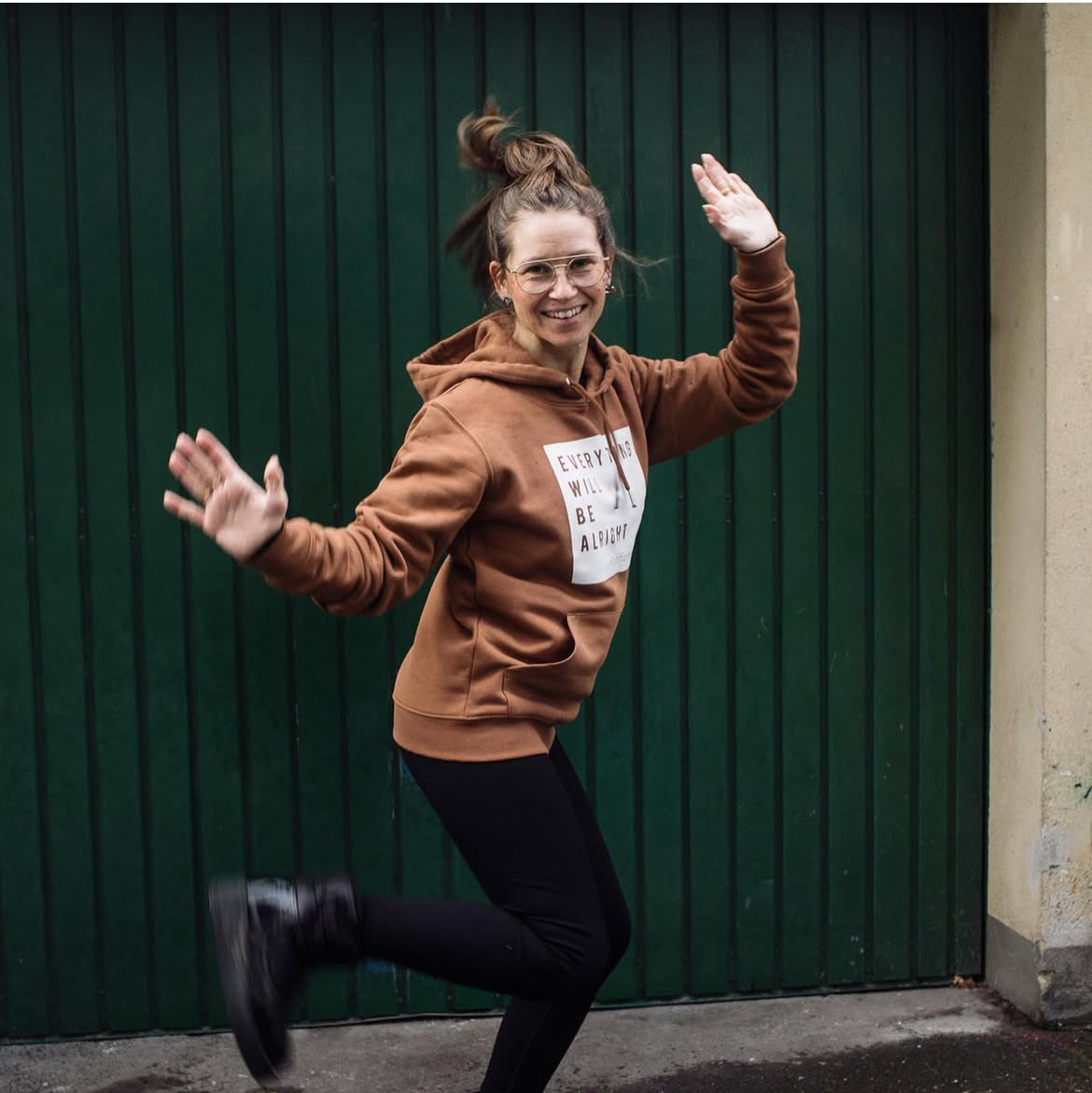 Hoodie EVERYTHING WILL BE ALRIGHT | Braun